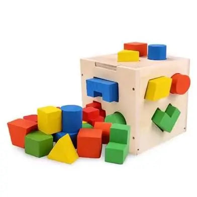 Shape Sorting Box – 15 Shape Matching Blocks