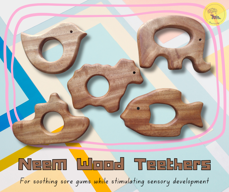 Neem Wood Toddler Toys