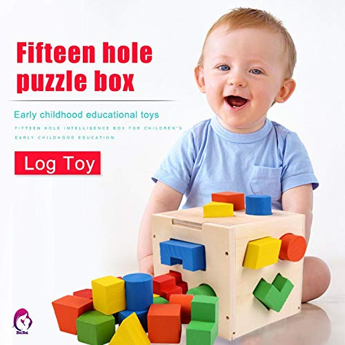 Shape Sorting Box – 15 Shape Matching Blocks