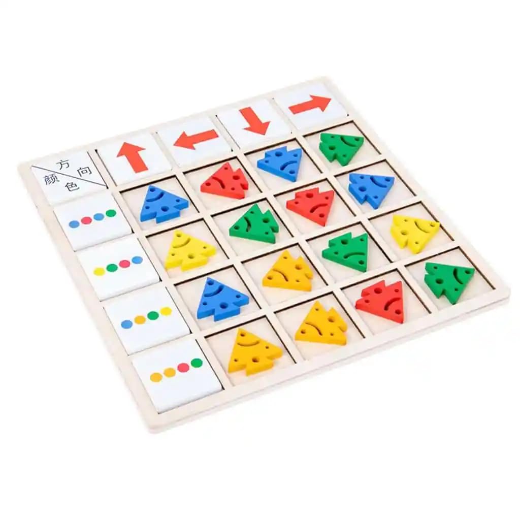 Color Direction Puzzle Board – Arrow Matching Logic Game