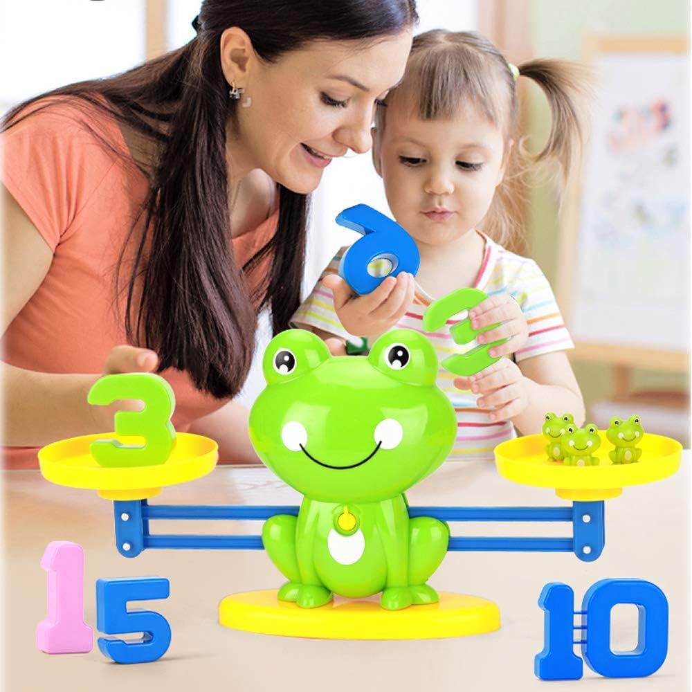 Libra Frog – Large Math Balance & Counting Game (13.5 inch)