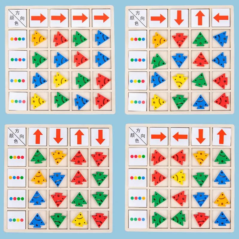 Color Direction Puzzle Board – Arrow Matching Logic Game