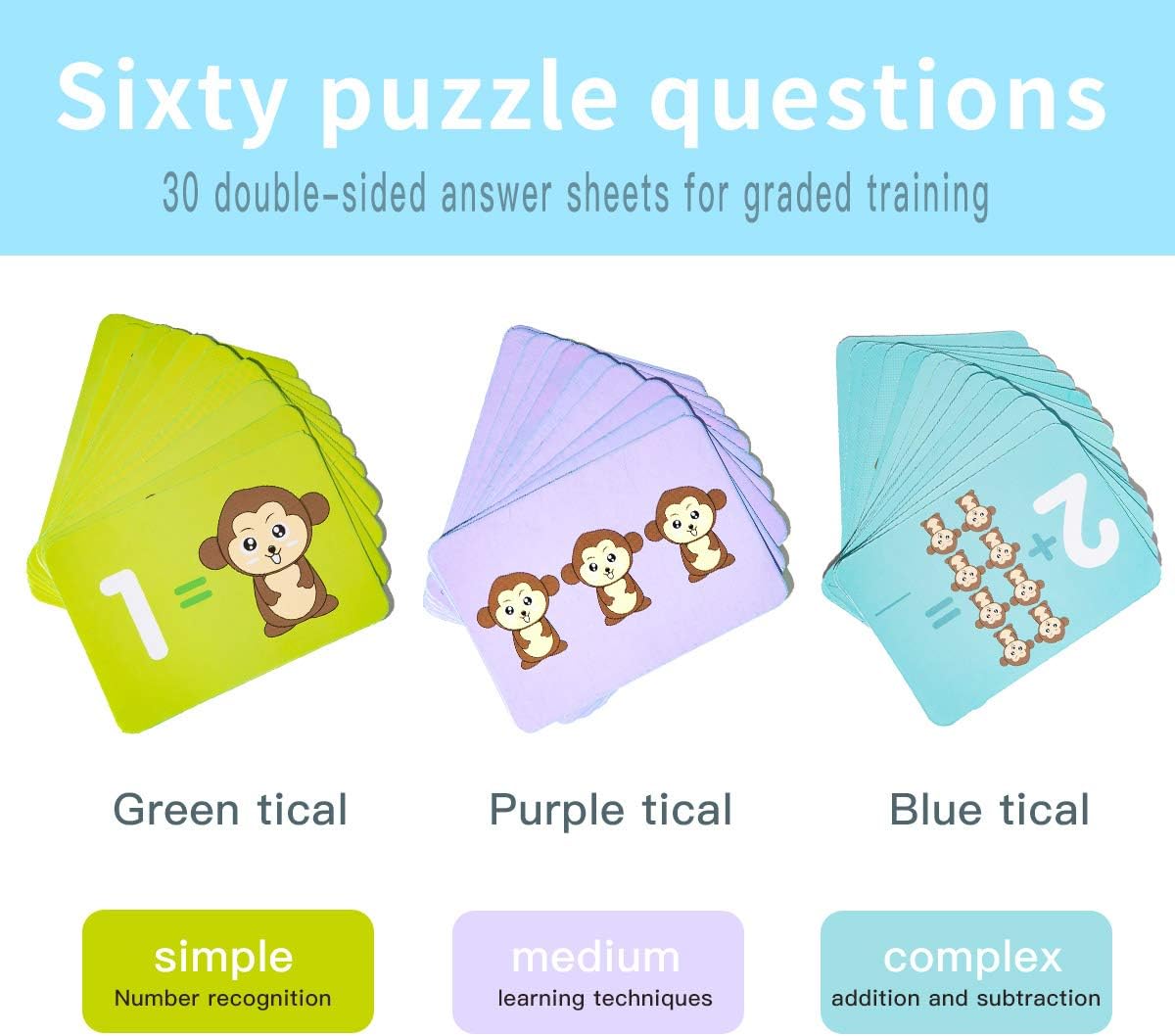 Monkey Balance Math Game – Number & Counting Toy (7.5 inch)