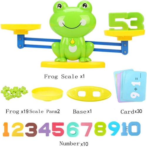 Libra Frog – Large Math Balance & Counting Game (13.5 inch)