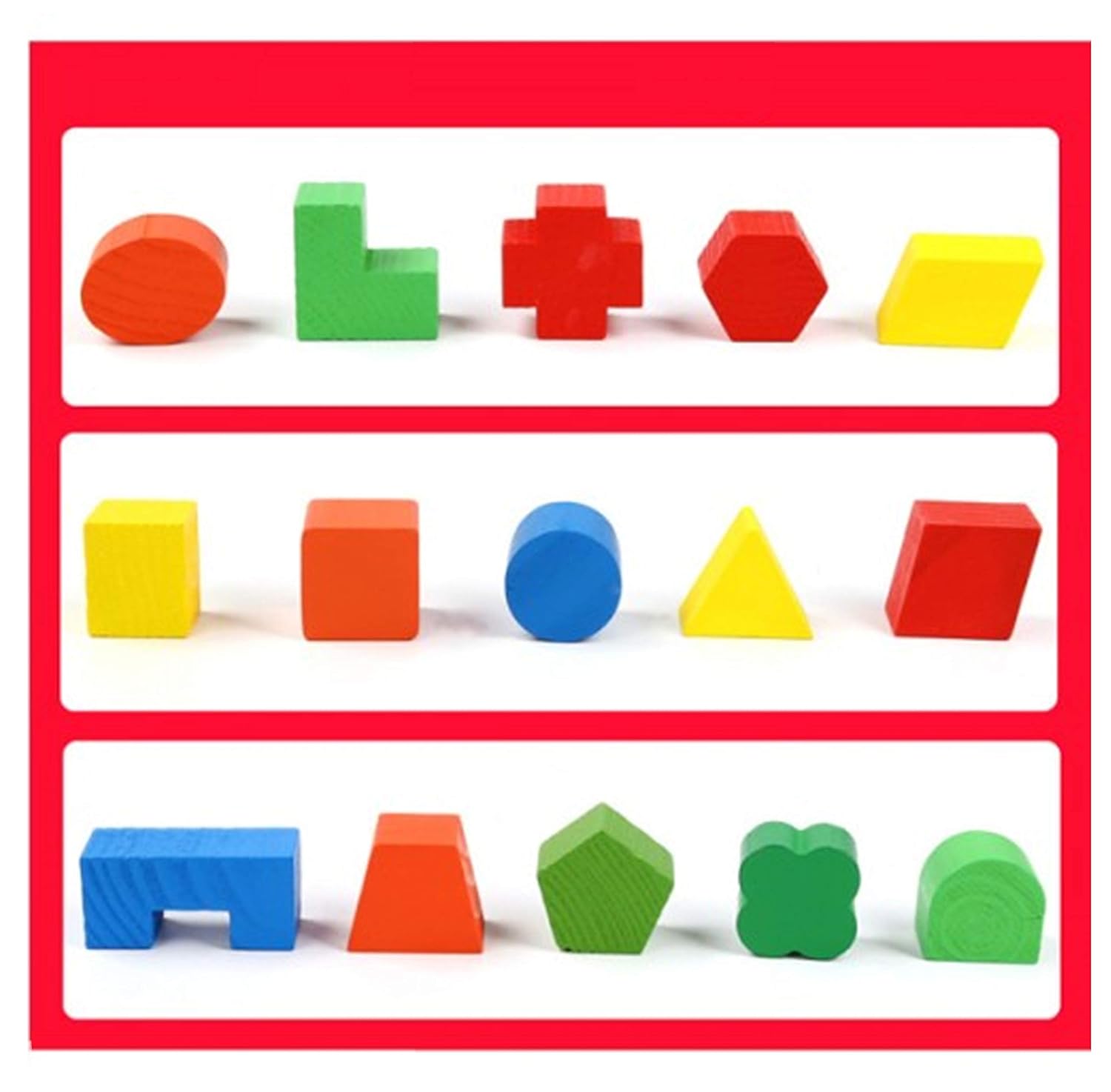 Shape Sorting Box – 15 Shape Matching Blocks