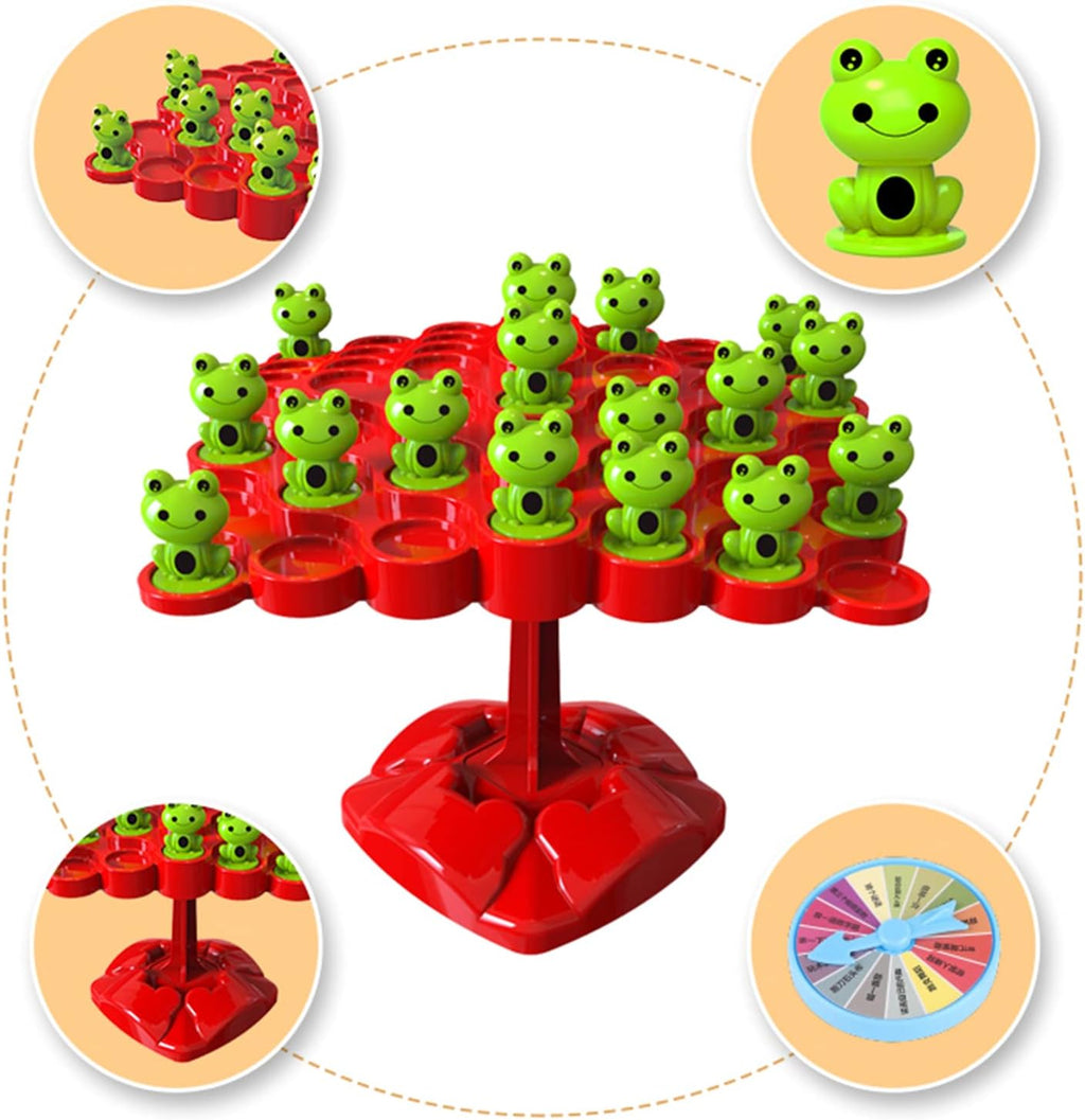 Frog Balance Counting Tree Toys for Toddlers Educational Toys STEM Learning Tools Math Games for Kids Ages 3+ Gift Tree Math Counting Game Toy Set for Kids