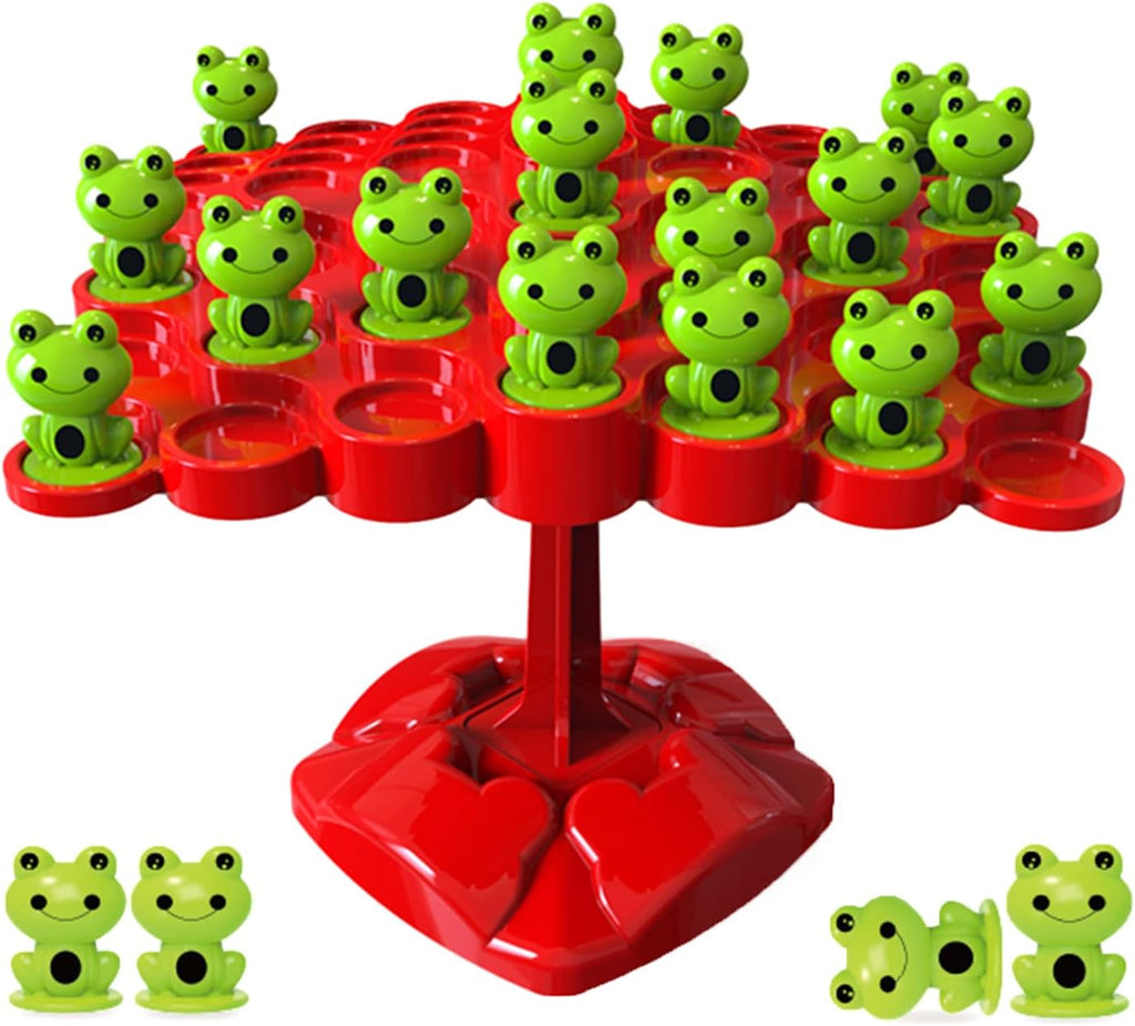 Frog Balance Counting Tree Toys for Toddlers Educational Toys STEM Learning Tools Math Games for Kids Ages 3+ Gift Tree Math Counting Game Toy Set for Kids