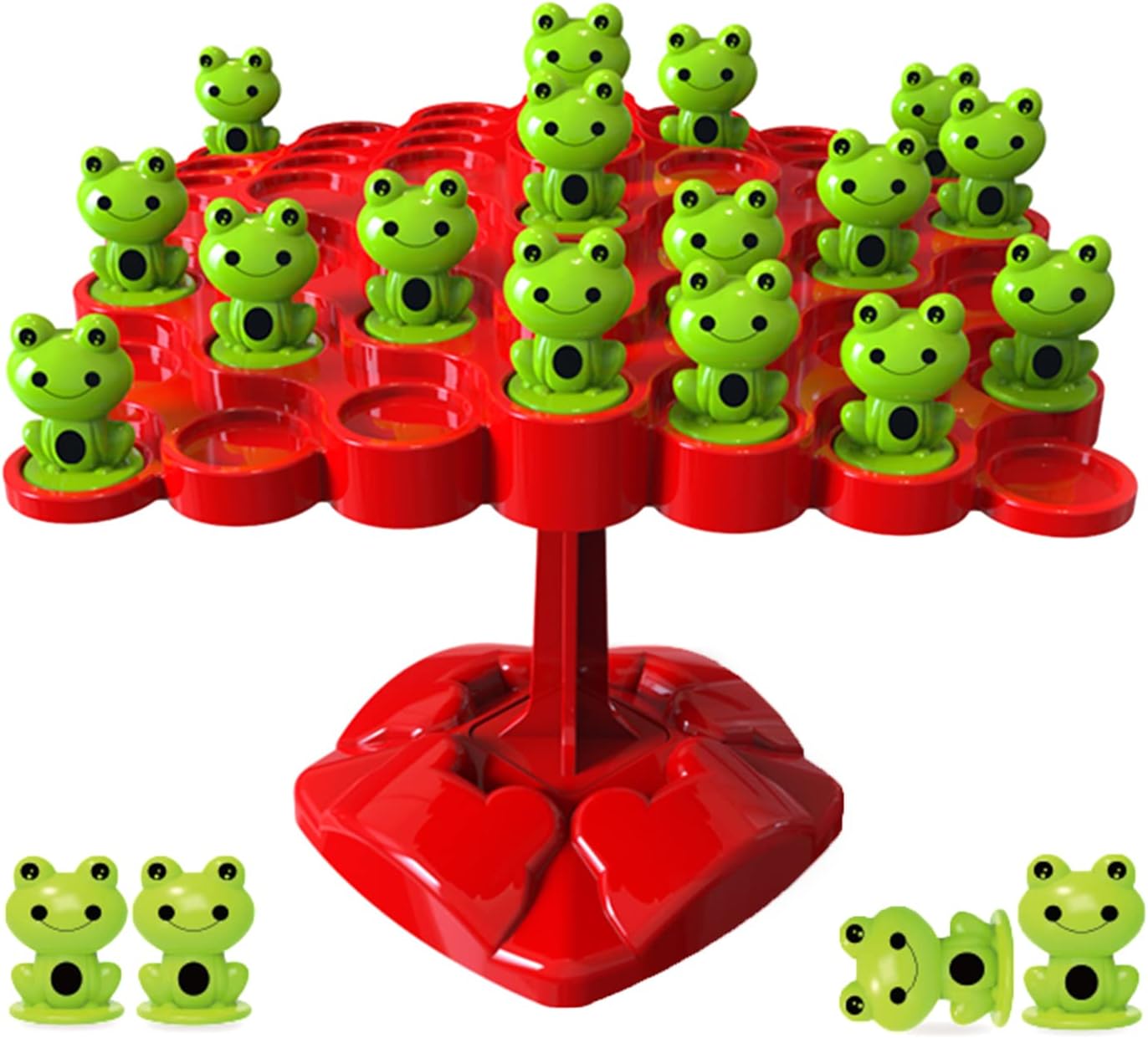 Frog Balance Counting Tree Toys for Toddlers Educational Toys STEM Learning Tools Math Games for Kids Ages 3+ Gift Tree Math Counting Game Toy Set for Kids