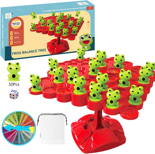 Frog Balance Tree Game – Counting & Balance Toy