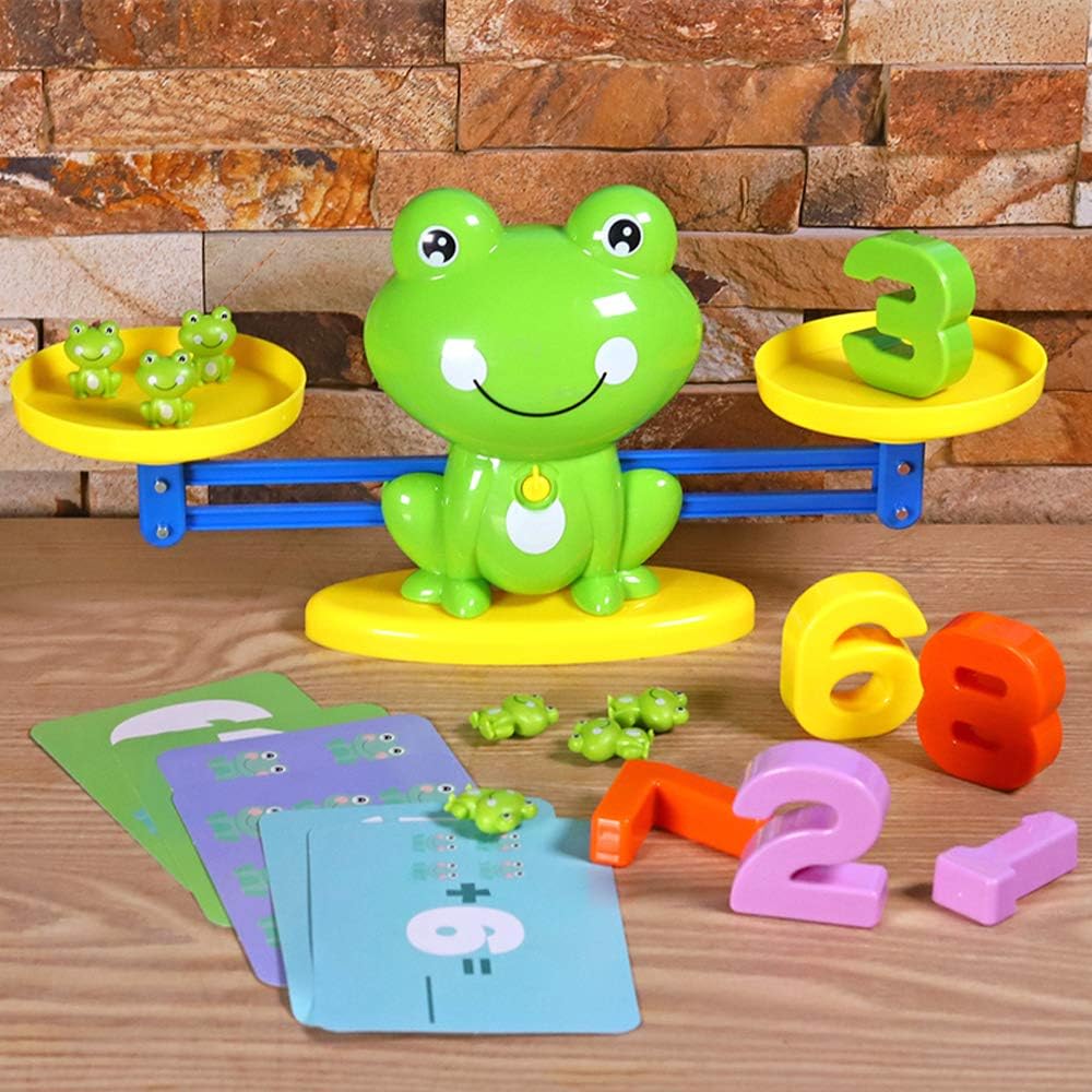 Libra Frog – Large Math Balance & Counting Game (13.5 inch)