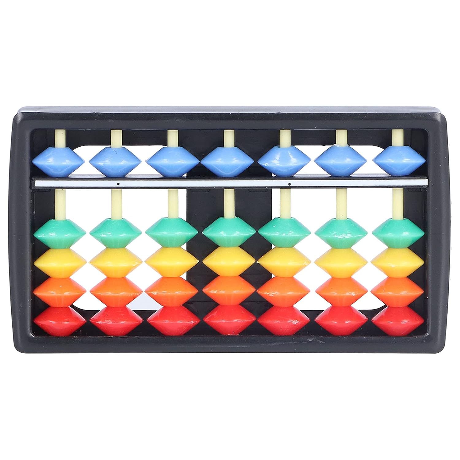 BrainTrain abacus Colorful Beads Mathematics Calculate Chinese Abacus Beginners Learning Maths Toy