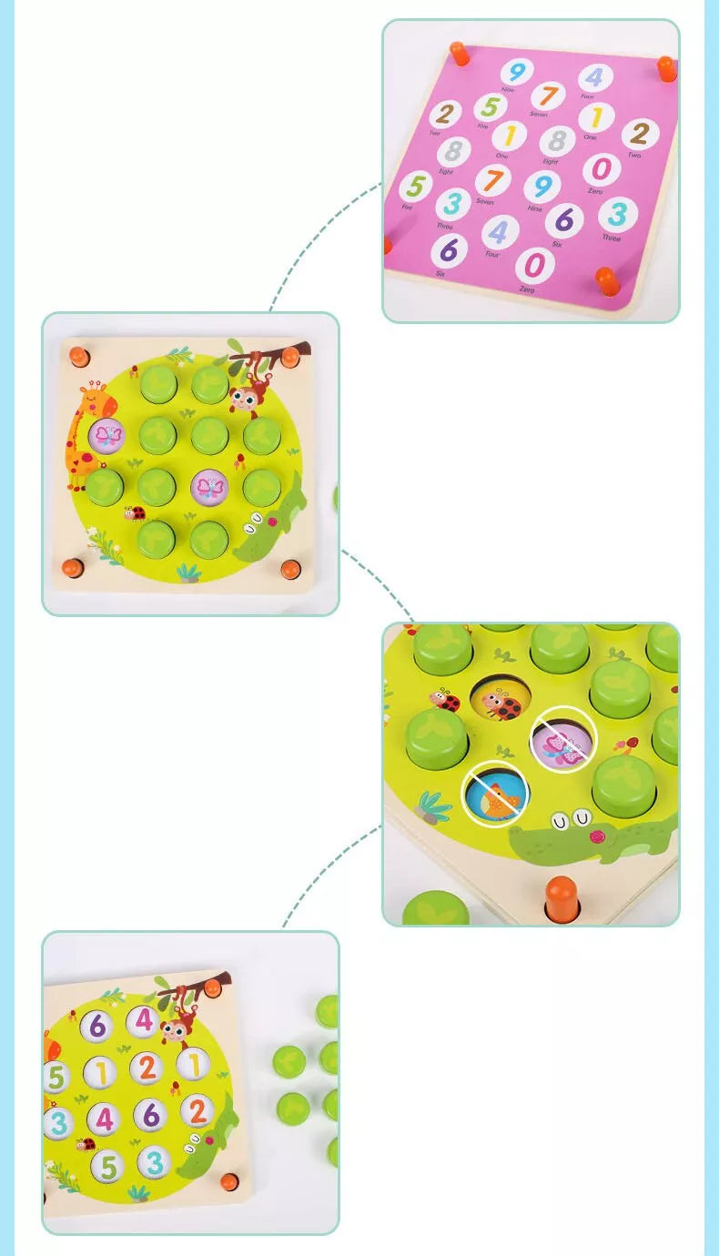 Forest Memory Chess wooden memory Toys game