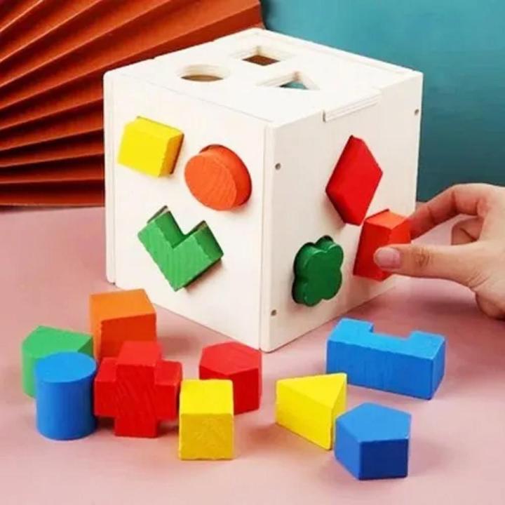 Shape Sorting Box – 15 Shape Matching Blocks