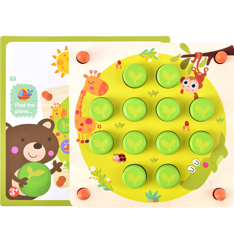 Forest Memory Chess wooden memory Toys game