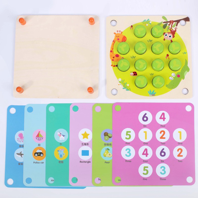 Forest Memory Chess wooden memory Toys game