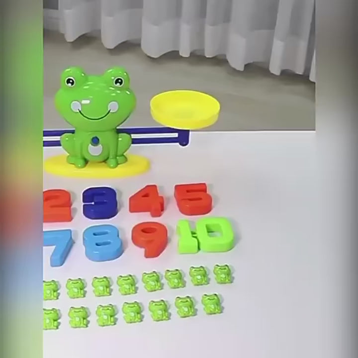 Libra Frog – Large Math Balance & Counting Game (13.5 inch)