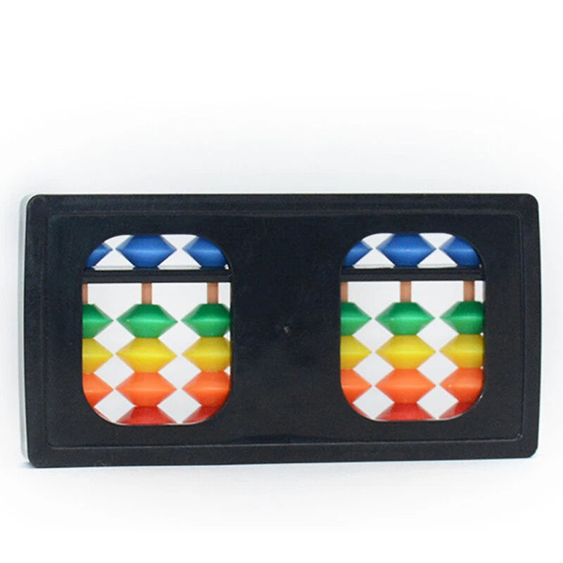 BrainTrain abacus Colorful Beads Mathematics Calculate Chinese Abacus Beginners Learning Maths Toy
